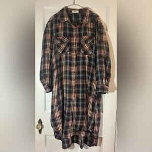 Natural Life plaid long dress